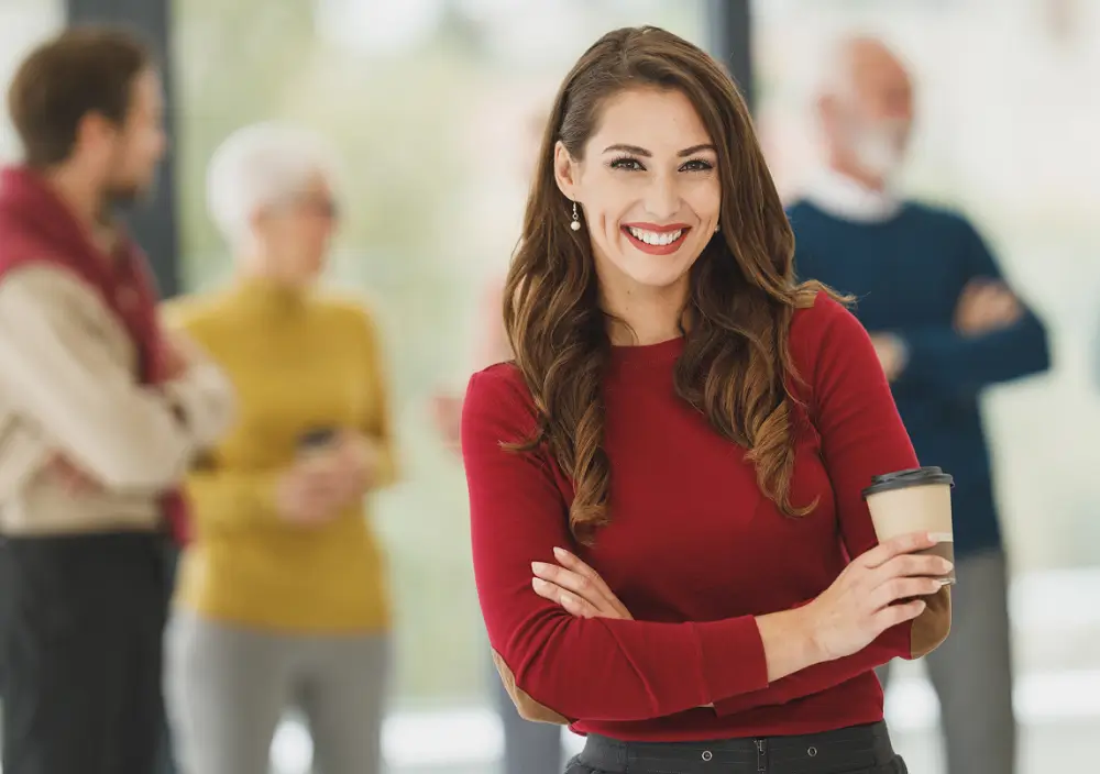 Business woman stock image